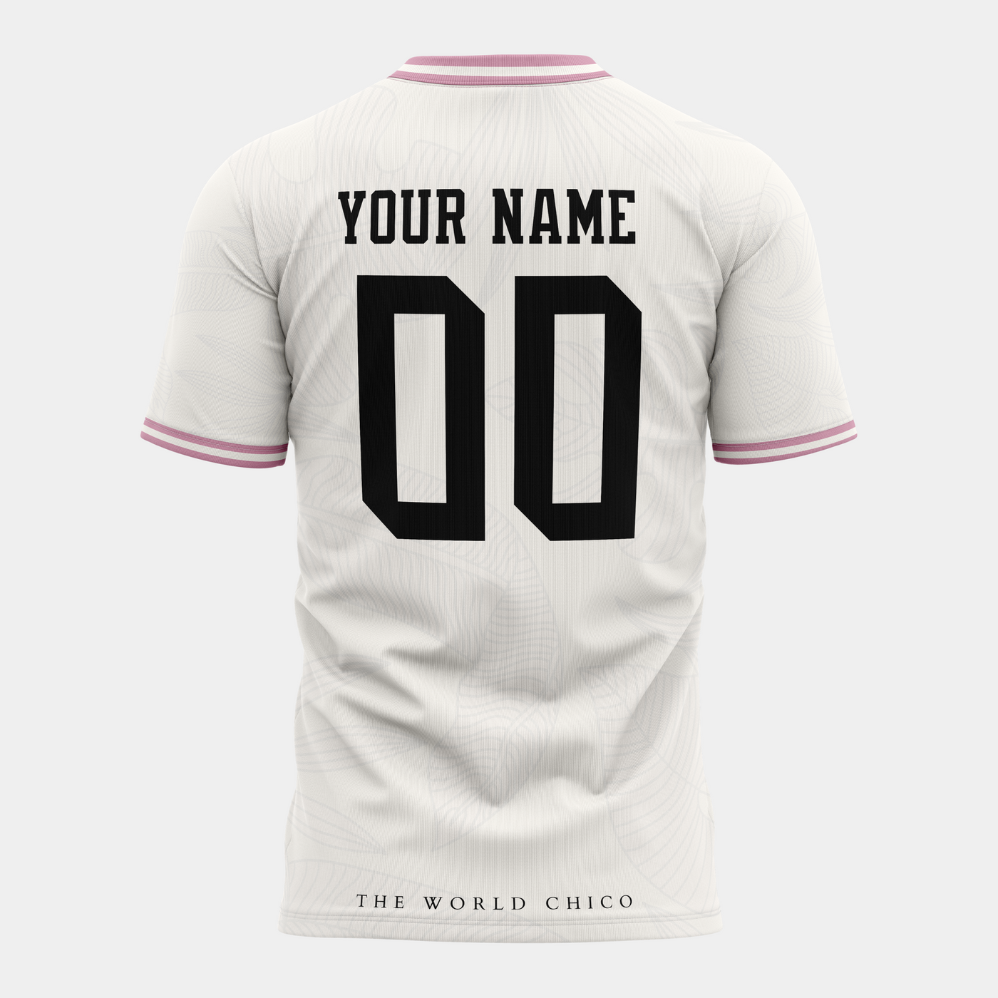 Maillot THE WORLD IS YOURS - SUBLIMATION BLANC
