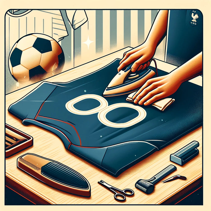 Comment Retirer un Flocage Proprement sur un Maillot de Foot
