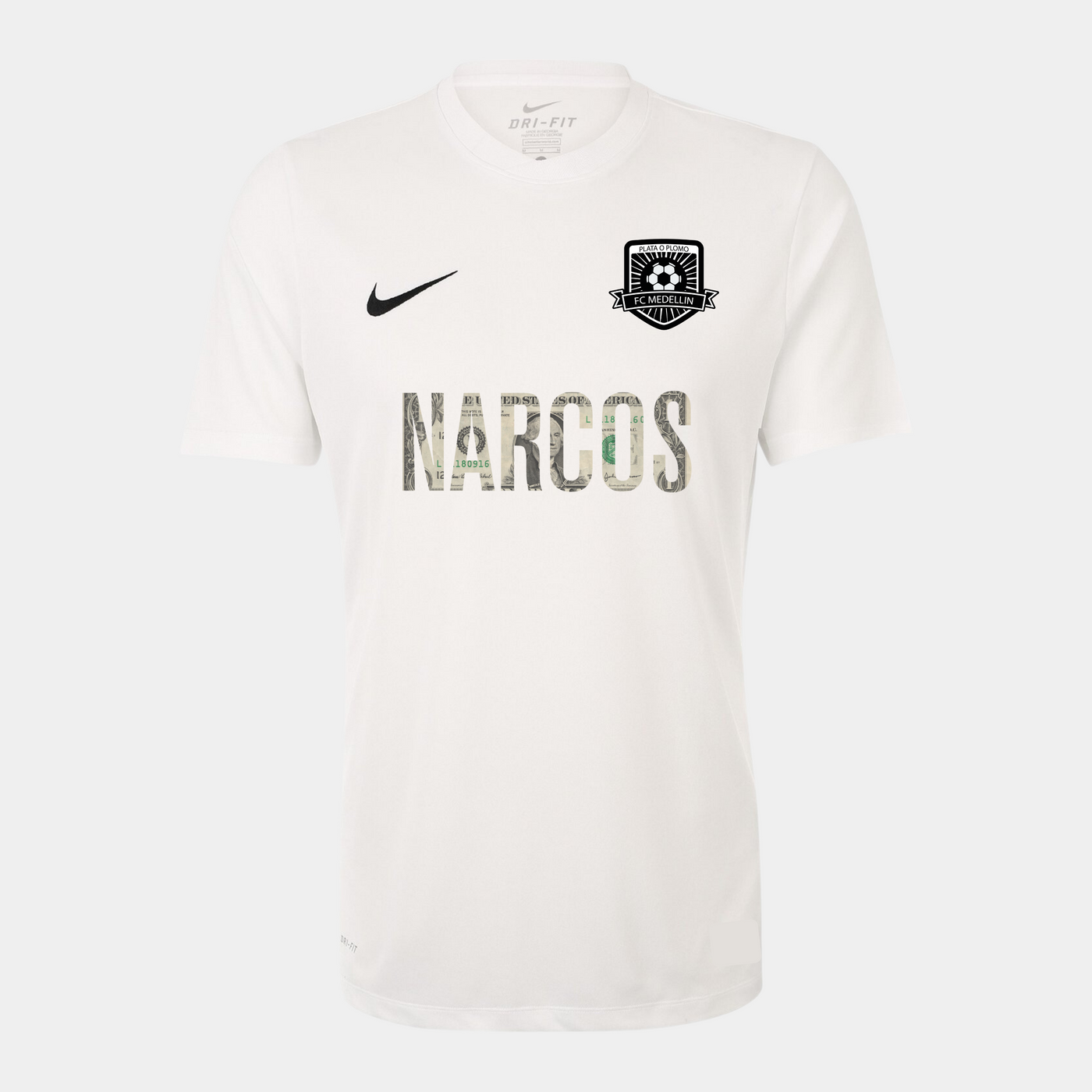 Maillot Narcos - Blanc