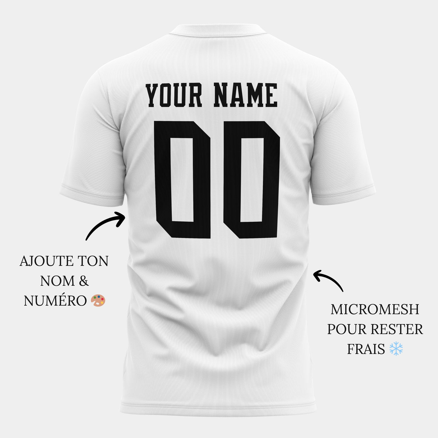 Maillot Narcos - Blanc