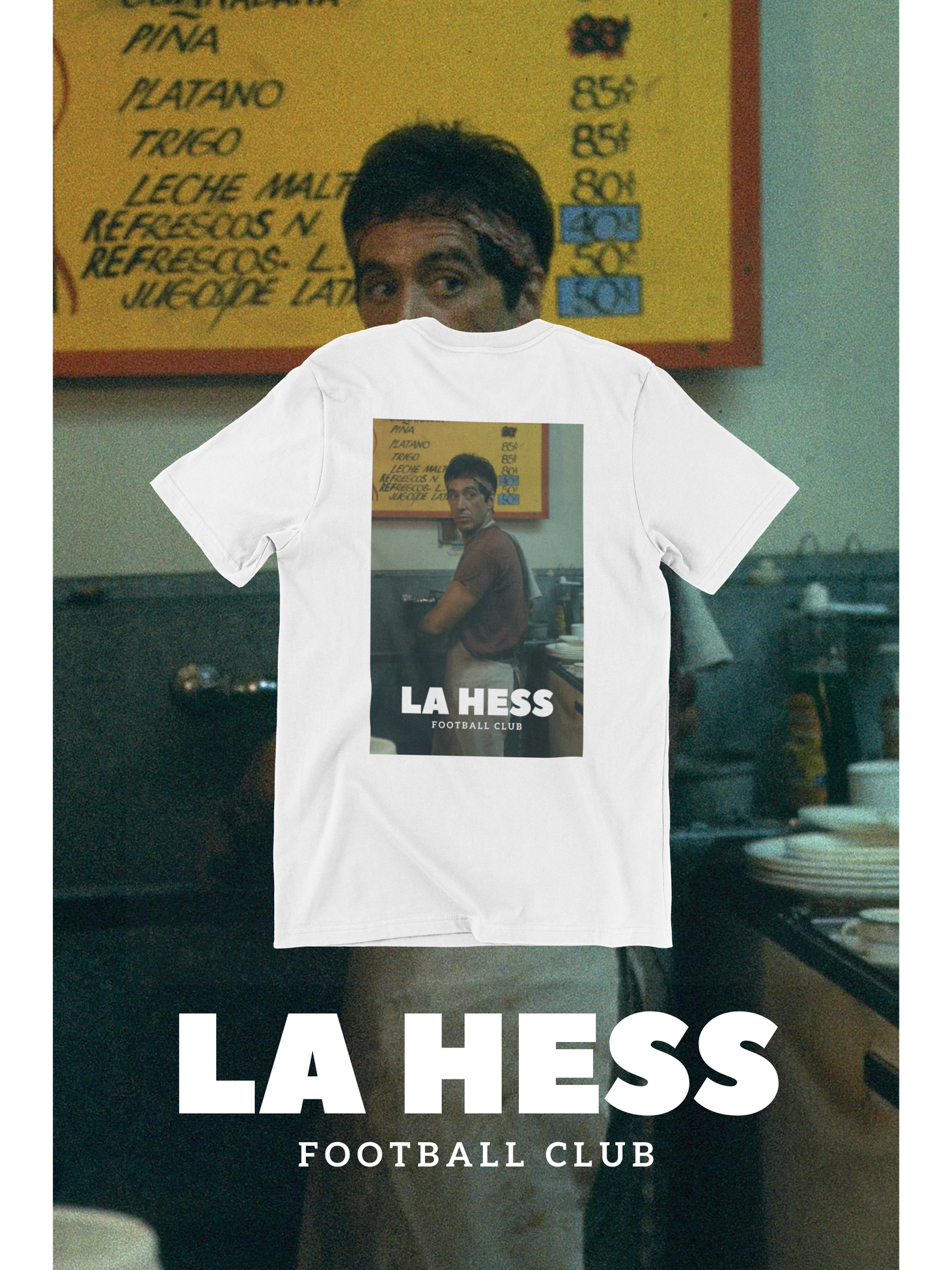T-shirt La Hess TONY - Blanc