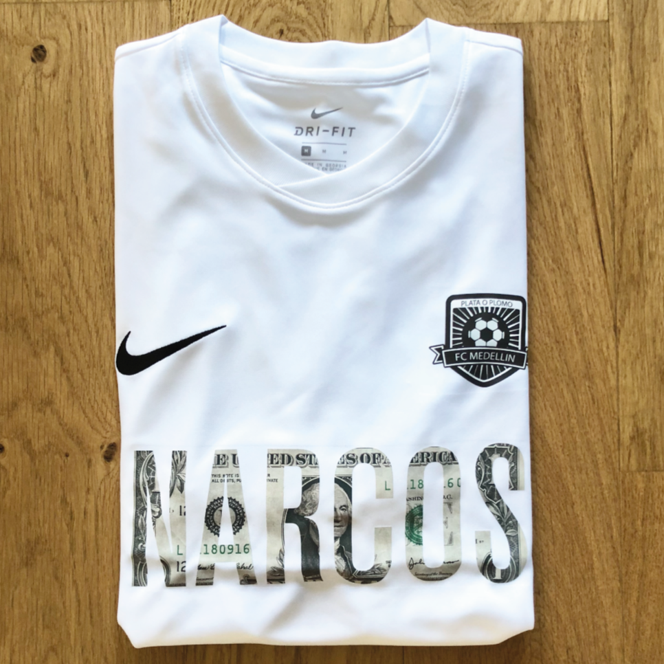 Narcos Jersey - White