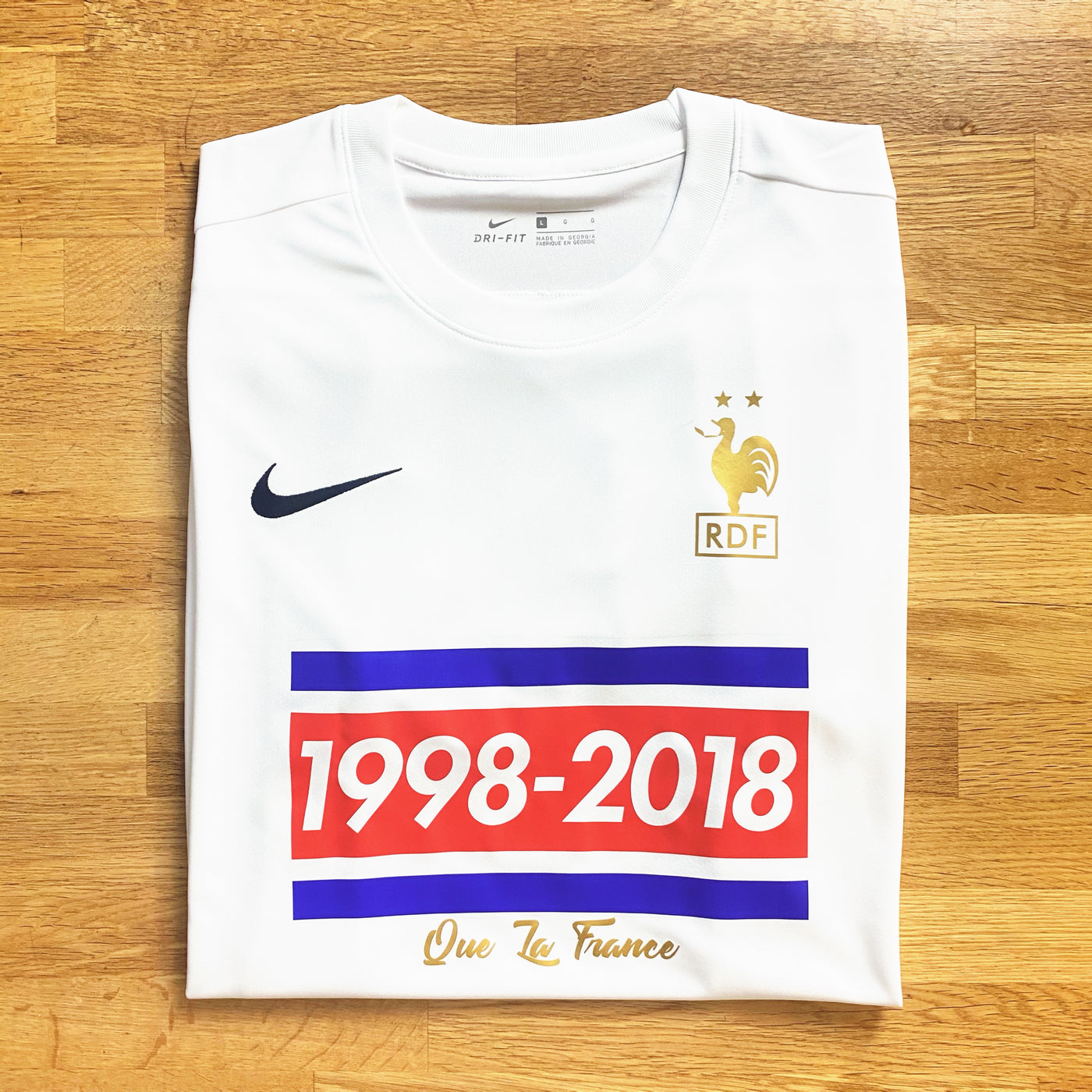 Maillot 1998 2018 - Blanc